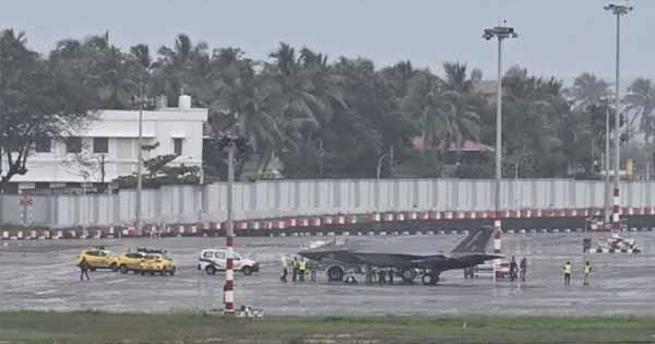 ब्रिटिश लड़ाकू विमान F-35 की भारत में इमरजेंसी लैंडिंग, जानें क्यों तिरुवनंतपुरम पर उतरा फाइटर जेट?