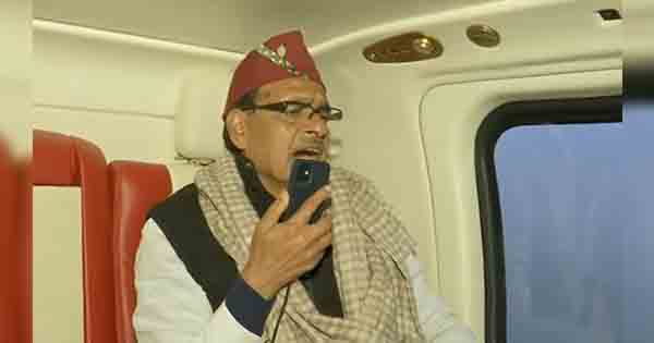 CM शिवराज का टेलीफोनिक संबोधन; हेलीकॉप्टर से बोले- उत्तराखंड में बीजेपी 5वां धाम बनाएगी वीर धाम