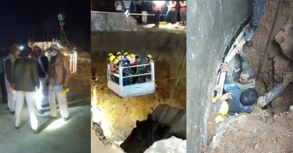 MP के कटनी में बड़ा हादसा : अंडरग्राउंड टनल धंसने से 9 मजदूर दबे, 7 को बचाया गया; रेस्क्यू जारी