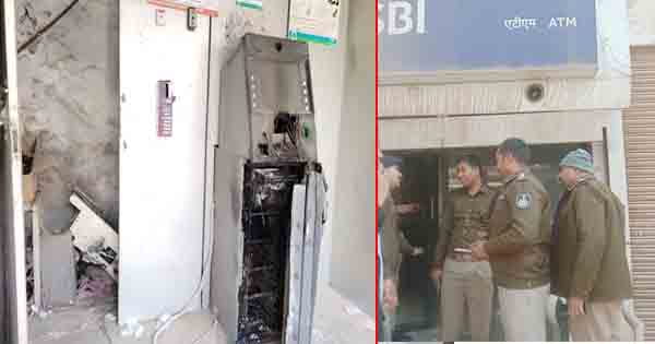 ग्वालियर में बदमाशों ने 3 ATM काटे: 43.68 लाख कैश चुराए, पुलिस करती रह गई गश्त