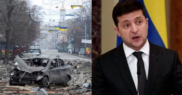Russia-Ukraine War : यूक्रेन के राष्ट्रपति भवन तक पहुंचे रूसी रॉकेट, जेलेंस्की बोले- अगर यूक्रेन नहीं बचा तो यूरोप भी नहीं बचेगा