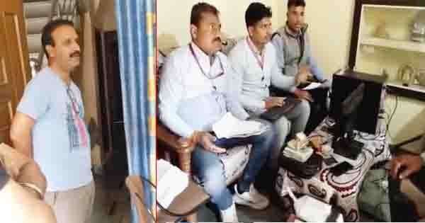 सहायक शिक्षक के घर EOW का छापा : करोड़ों रुपए कीमत की जमीन, मकान और वाहन के दस्तावेज मिले