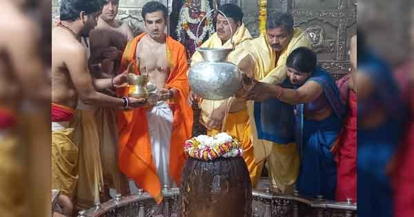 बाबा महाकाल की शरण में सांसद गौतम गंभीर; पूजन और अभिषेक किया, खालिस्तानियों को लेकर दिया बड़ा बयान