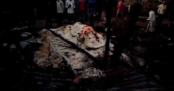 सतना में 3 जिंदगियां जलकर खाक : खाना बनाते समय चूल्हे की चिंगारी से झोपड़ी में लगी आग, दादी समेत 2 बच्चों की मौत