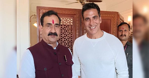 फिल्म ‘Selfiee’ की शूटिंग के लिए भोपाल पहुंचे अक्षय कुमार, गृह मंत्री से की मुलाकात