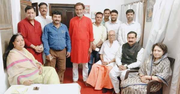 राजस्थान की पूर्व CM पहुंचीं दतिया : गृह मंत्री नरोत्तम मिश्रा ने की मुलाकात, राम नवमी के कार्यक्रम में होंगी शामिल