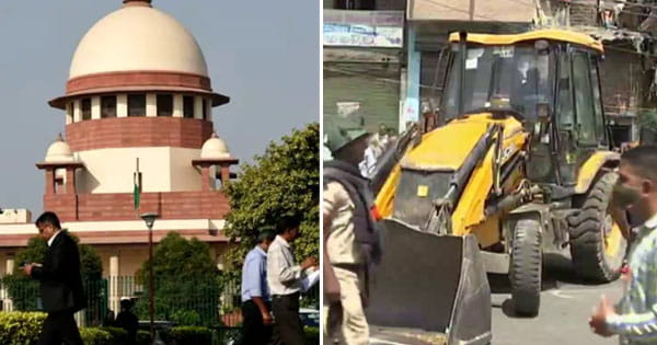जहांगीरपुरी में बुलडोजर की कार्रवाई पर सुप्रीम कोर्ट ने लगाई रोक, कहा- बनाए रखें यथास्थिति; अब कल होगी सुनवाई