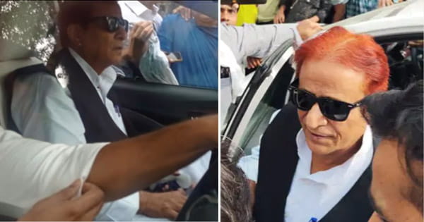 Azam Khan Released: 27 महीने बाद जेल से रिहा हुए आजम खान, पूर्व विधायक अनूप गुप्ता के घर पहुंचे; अखिलेश ने ट्वीट कर किया स्वागत