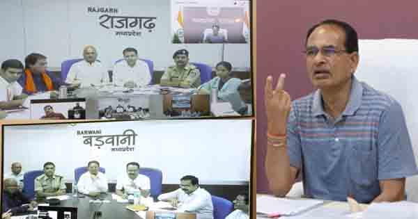 CM शिवराज की मॉर्निंग मीटिंग : बड़वानी और राजगढ़ जिले के अधिकारियों से की चर्चा, बोले- समाज में खाई पैदा नहीं होना चाहिए