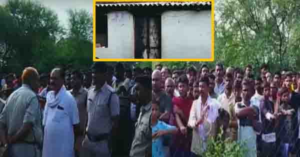 रीवा : पोल्ट्री फार्म में सरपंच पति का जला हुआ शव मिला, ग्रामीणों में आक्रोश