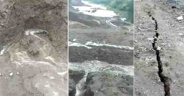 कारम नदी के डैम से लीकेज, किनारे से धंसकने लगी मिट्टी; कई गांवों में अलर्ट जारी, देखें Video