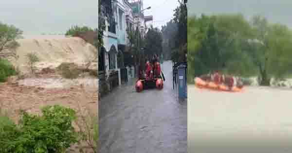 MP में बारिश ने मचाई तबाही… भोपाल में बावड़ियाकलां इलाके के कई घरों में भरा पानी, 18 परिवार फंसे; अशोकनगर में कार समेत 5 बहे, सरपंच की मौत