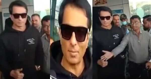 अभिनेता सोनू सूद पत्नी संग पहुंचे इंदौर, बोले- मेरा नंबर वही है, कोरोना में जरुरत पड़े तो कॉल करें
