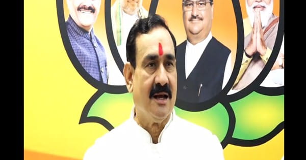 MP में उपद्रवियों के खिलाफ सरकार सख्त, गृह मंत्री नरोत्तम मिश्रा बोले- आग लगाने वाली मानसिकता को तहस-नहस कर देंगे