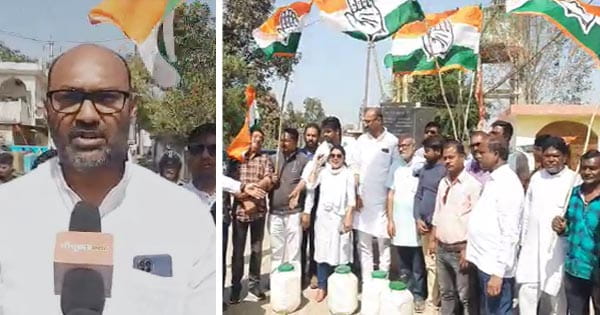 जबलपुर : कांग्रेसियों ने प्रश्न पूछो और विकास ढूंढो यात्रा निकाली, केण्ट विधायक पर लगाए गंभीर आरोप; देखें VIDEO