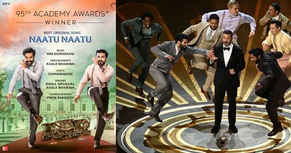 Oscar 2023: आरआरआर' के 'नाटू-नाटू' ने रचा इतिहास, ऑस्कर की बेस्ट सॉन्ग कैटेगरी में अवॉर्ड जीतने वाला भारत का पहला गीत बना