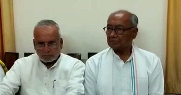 VIDEO : दिग्विजय सिंह का विवादित बयान, बीजेपी को बताया पाक की खुफिया एजेंसी ISI का सहयोगी