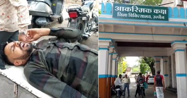 उज्जैन : वांटेड बदमाश गिरफ्तार, पुलिस से बचने में हुआ घायल; एक दर्जन अपराध हैं दर्ज