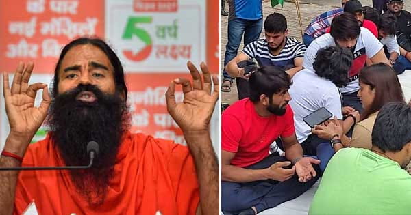 पहलवानों के समर्थन में बाबा रामदेव : बृजभूषण सिंह को गिरफ्तार करने की मांग की, कहा- वो रोज बहन-बेटियों के बारे में बकवास करता है