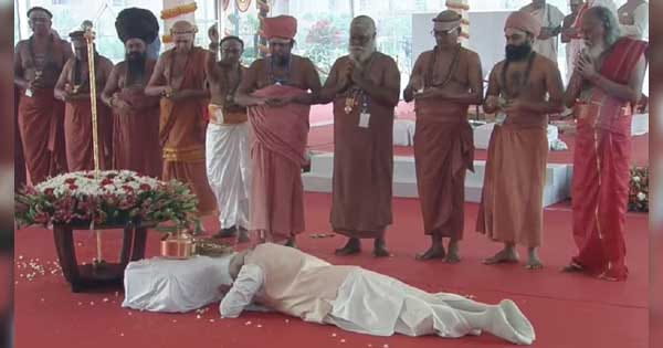 PM मोदी ने किया नए संसद भवन का उद्घाटन : विधि-विधान के साथ लोकसभा में सेंगोल स्थापित, श्रमयोगियों के सम्मान के बाद हुई सर्वधर्म सभा