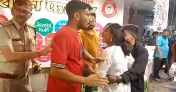 इंदौर : सराफा चौपाटी में युवक और युवती के बीच हुआ विवाद, वीडियो हुआ वायरल