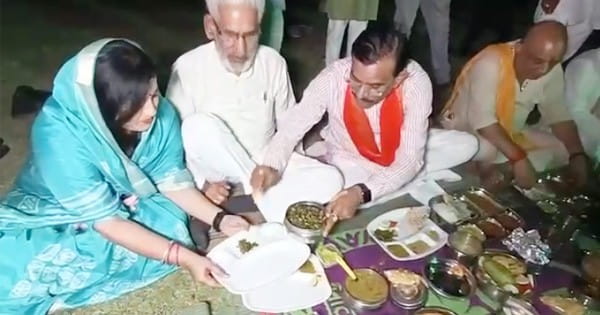 MP में चुनाव से पहले नाराज कार्यकर्ताओं को साधने के लिए BJP की लंच एंड डिनर पॉलिटिक्स, नेताओं को तवज्जों न देने के आरोपों से घिरे प्रदेशाध्यक्ष खुद परोस रहे खाना