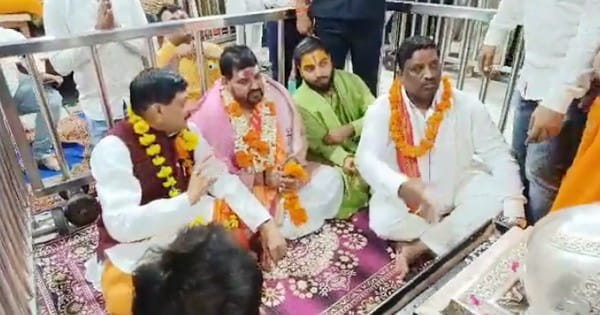 VIDEO : उज्जैन पहुंचे सांसद बृजभूषण सिंह, बाबा महाकाल के किए दर्शन; बोले- देश को मोदी की जरूरत