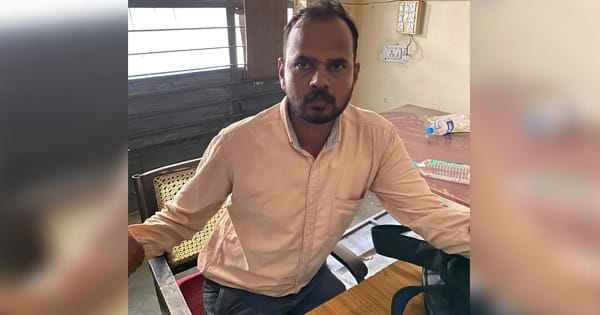उज्जैन लोकायुक्त की बड़ी कार्रवाई, उपयंत्री 20 हजार की रिश्वत लेते पकड़ाया