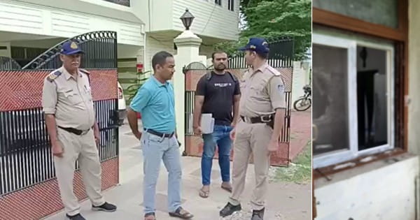 जबलपुर : शहर के बीचों-बीच पॉश कॉलोनी में डाका, ऑटो पार्ट्स व्यापारी के परिवार को बंधक बनाकर 15 तोला सोना और जेवरात लूटे, देखें VIDEO