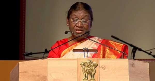 आज भोपाल में राष्ट्रपति द्रौपदी मुर्मू : विदेश से आए मेहमानों को कहा फ्रेंड्स ऑफ इंडिया, बोलीं- देश की सबसे बड़ी आदिवासी आबादी MP में रहती है
