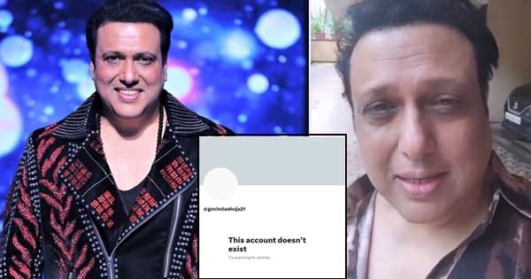 गोविंदा का ट्विटर एकाउंट डिलीट : वीडियो जारी कर बोले- मेरा एकाउंट हो गया हैक, नूंह हिंसा पर ट्वीट के बाद जमकर ट्रोल हो रहे थे हीने नंबर 1