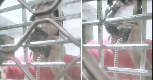 Indore News : जेल में मुलाकात का VIDEO वायरल, नशे की गोली नहीं देने पर व्यापारी को धमकाने की बात आई सामने