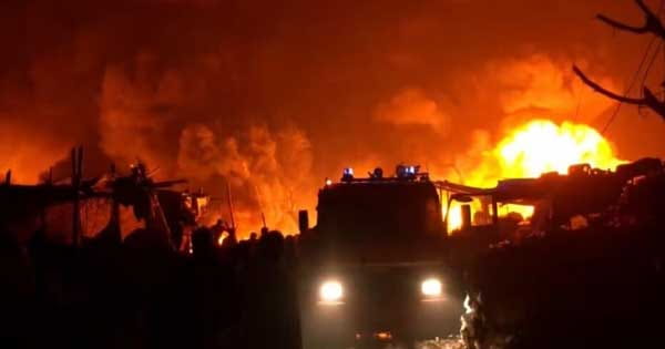 रूस में बड़ा हादसा : मखाचकाला में गैस स्टेशन में विस्फोट, 27 लोगों की मौत; 60 से अधिक घायल, देखें VIDEO