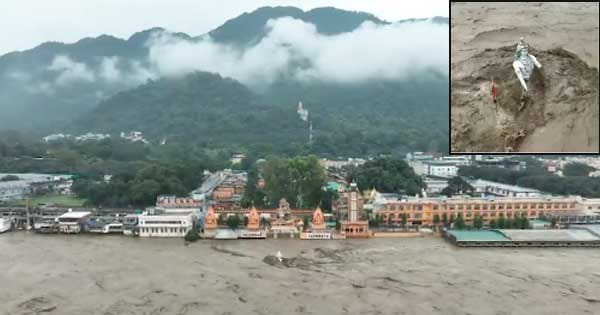 उत्तराखंड में 'आसमानी आफत' : देहरादून, पौड़ी में बारिश का रेड अलर्ट, खतरे के निशान पर बह रही गंगा; कई सड़कें बंद