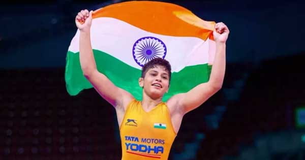 U-20 वर्ल्ड रेसलिंग चैंपियनशिप : अंतिम पंघाल ने लगातार दूसरी बार जीता गोल्ड, ऐसा करने वाली पहली भारतीय महिला पहलवान
