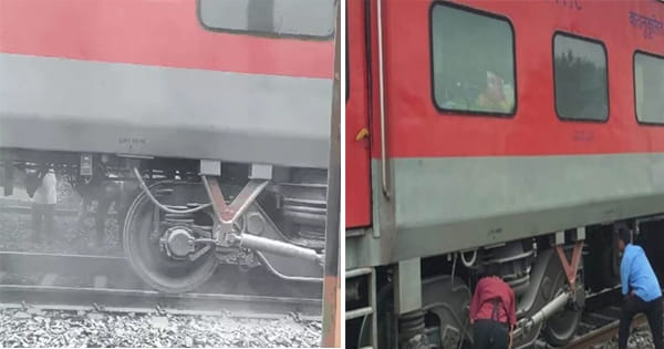 पांढुर्णा में तेलंगाना एक्सप्रेस ट्रेन में लगी आग, यात्रियों में अफरा-तफरी, नई दिल्ली से हैदराबाद जा रही थी ट्रेन