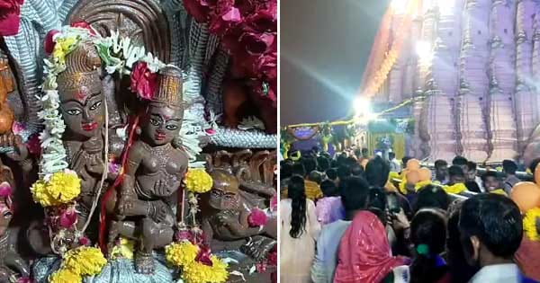 उज्जैन : नागचंद्रेश्वर मंदिर के पट खुले, दर्शन के लिए उमड़ा श्रद्धालुओं का सैलाब; 24 घंटे खुले रहेंगे मंदिर के पट