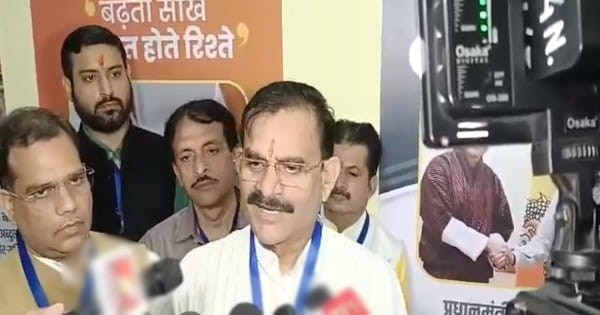 VIDEO : MP में मंत्रिमंडल विस्तार की अटकलें तेज, बीजेपी प्रदेशाध्यक्ष वीडी शर्मा बोले- मुख्यमंत्री का विशेष अधिकार