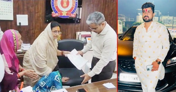 इंदौर : रोते-रोते पुलिस कमिश्नर के पैरों में गिरी मां, बोलीं- बड़ा भाई घर से निकलने में भी डर रहा; आरोपियों को जेल से बाहर न आने देने की लगाई गुहार, देखें VIDEO