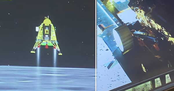 लैंडर से बाहर आकर रोवर ने की 'मून वॉक', पहली तस्वीर आई सामने; ISRO ने कहा- मेड इन इंडिया, मेड फॉर मून