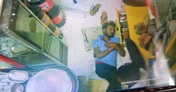 इंदौर पुलिस कंट्रोल रूम में बनी नाश्ते की दुकान में चोरी, CCTV कैमरे में आरोपी कैद; देखें VIDEO