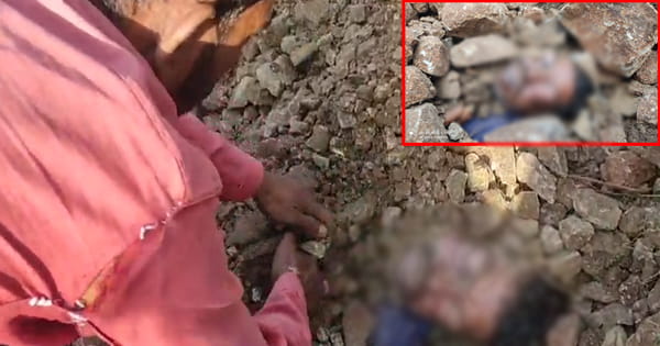 VIDEO : उज्जैन में अजीबो-गरीब हादसा... सड़क किनारे सो रहे युवक पर मुरम से भरा डंपर खाली कर दिया, दबने से मौत; ड्राइवर गिरफ्तार