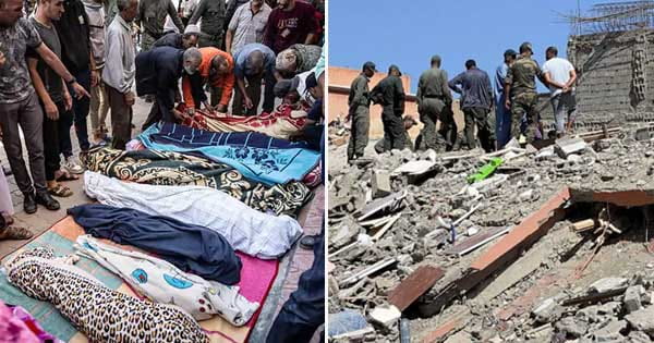 मोरक्को में भूकंप ने मचाई तबाही : मरने वालों की संख्या 2000 के पार, कई लोग अब भी मलबे में दबे; 3 दिन के राष्ट्रीय शोक की घोषणा