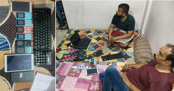 इंदौर क्राइम ब्रांच की कार्रवाई : भारत-पाकिस्तान मैच पर ऑनलाइन सट्टा लगाते दो आरोपी, मोबाइल और रजिस्टर में मिले नंबरों की होगी जांच