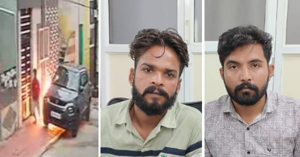 इंदौर : महज 5 हजार के लेन-देन में लगा दी लाखों की कार में आग, दो आरोपी गिरफ्तार, द्वारकापुरी थाना क्षेत्र का मामला, देखें VIDEO