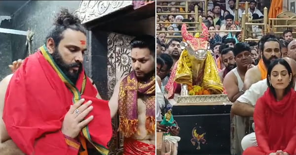 उज्जैन : महाकाल के दरबार पहुंचे WWE रेसलर सौरव गुर्जर, भस्म आरती में हुए शामिल, सनातन धर्म को लेकर कही ये बात