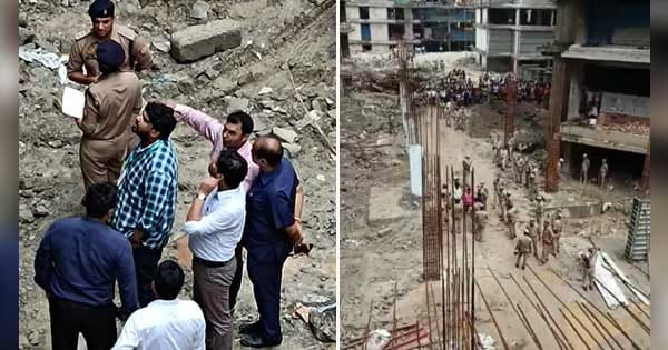 ग्रेटर नोएडा में बड़ा हादसा : निर्माणाधीन बिल्डिंग की लिफ्ट गिरी, 4 की मौत; 5 की हालत गंभीर