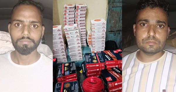 VIDEO : ब्रांडेड कंपनी के नकली सामान बाजार में बेचने वालों के खिलाफ इंदौर क्राइम ब्रांच की कार्रवाई, बड़ी मात्रा में इलेक्ट्रिक वायर के बंडल जब्त