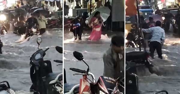 MP Weather Update : प्रदेश में भारी बारिश का रेड अलर्ट जारी… नदी-नाले उफान पर, कई जिलों के स्कूलों में छुट्टी; मोरटक्का पुल बंद