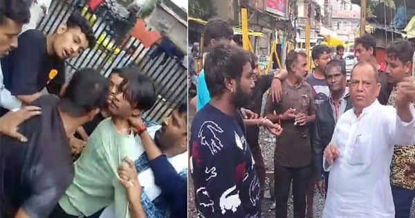 VIDEO : इंदौर में क्रिकेट मैच के दौरान युवाओं के बीच विवाद, चाकू मारने से पहले युवक को पकड़ा